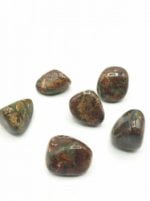 Group of stones JASPER LEOPARD TUMBLED.