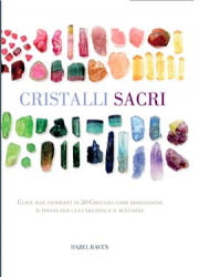 The cover of SACRED CRYSTALS.