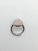 925 Sterling Silver Rose Quartz Ring